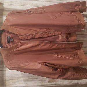 Forever 21 Plus Size Mauve Bomber Jacket